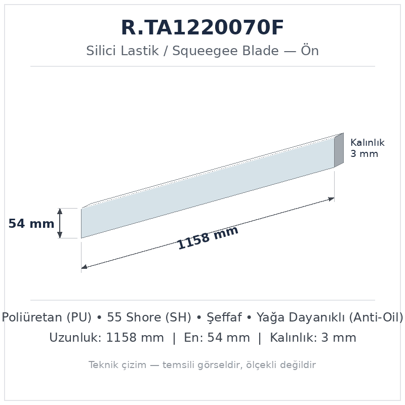 Silici Lastik R.TA1220070F