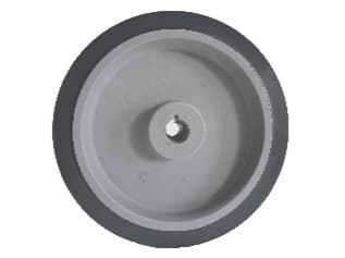 PU Tahrik Tekerleği Ø198 mm (Kamalı Göbek)