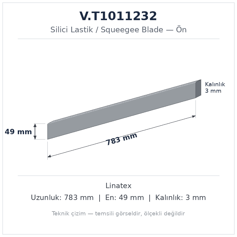 Silici Lastik V.T1011232