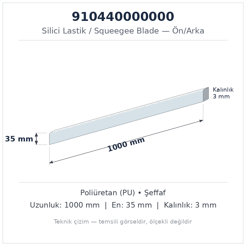 Silici Lastik 910440000000