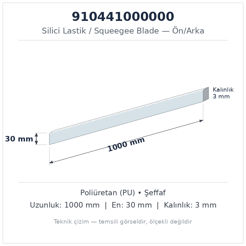 Silici Lastik 910441000000