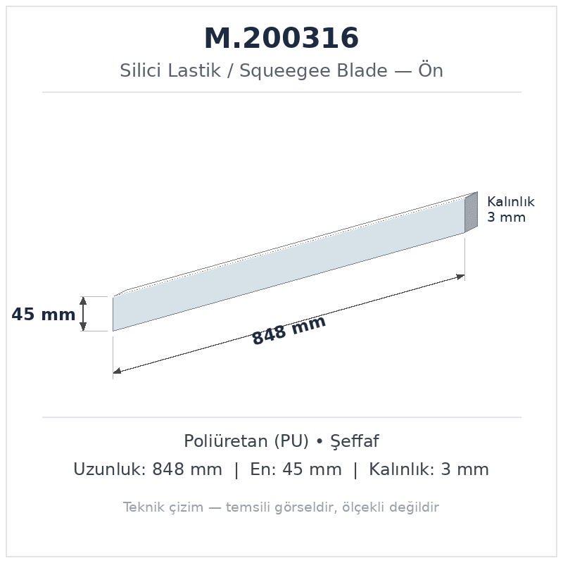 Silici Lastik M.200316