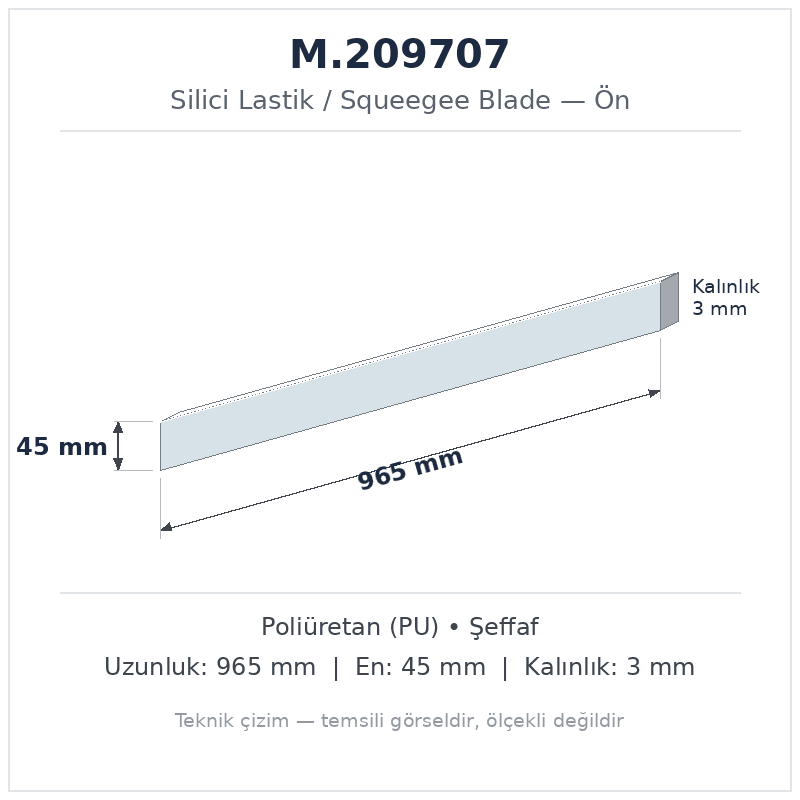 Silici Lastik M.209707