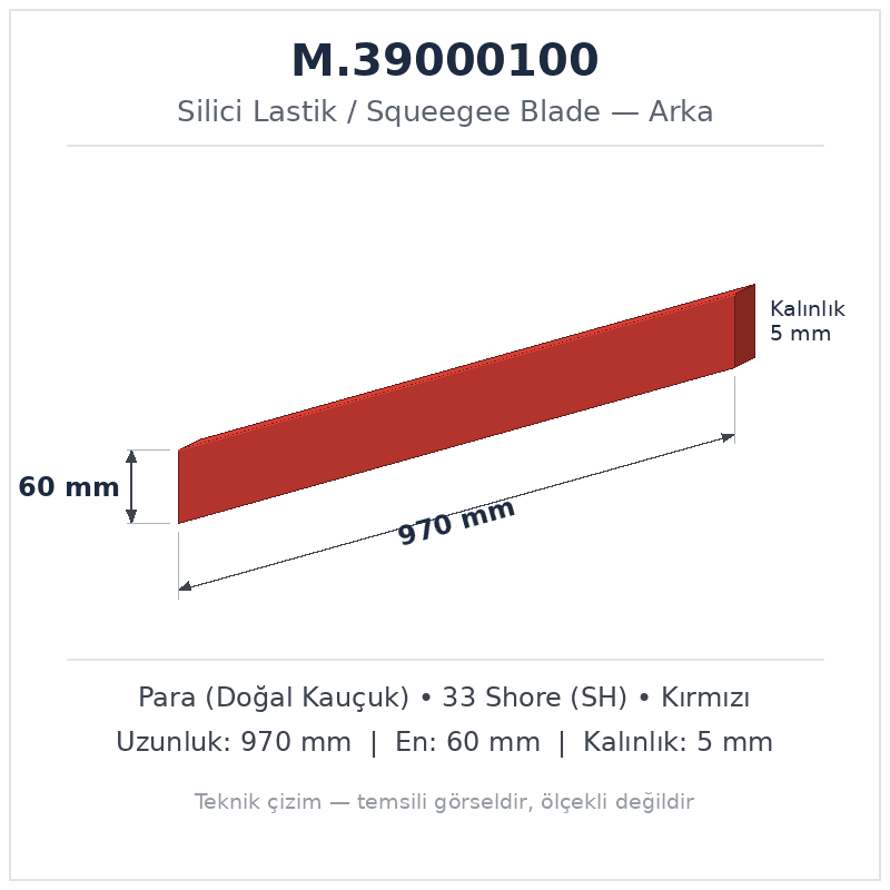 Silici Lastik M.39000100