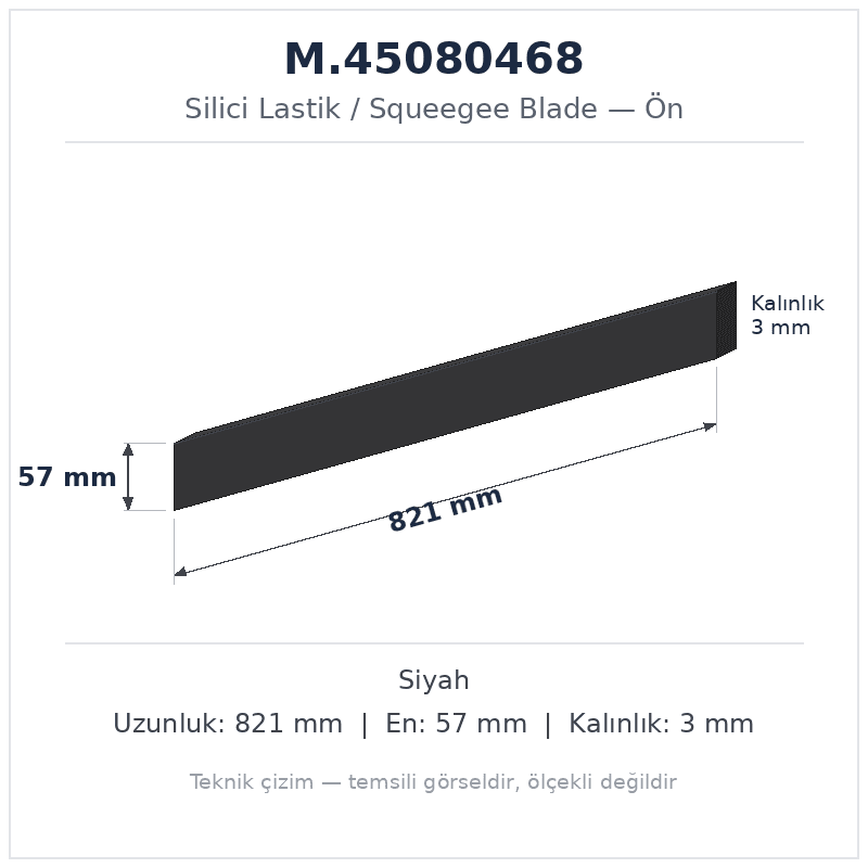 Silici Lastik M.45080468
