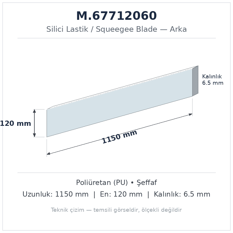 Silici Lastik M.67712060