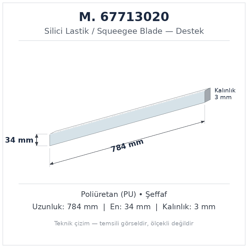 Destek Parçası M. 67713020