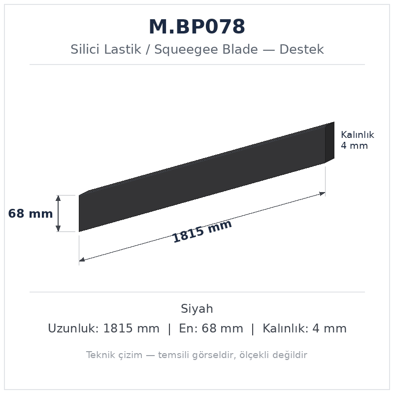 Destek Parçası M.BP078