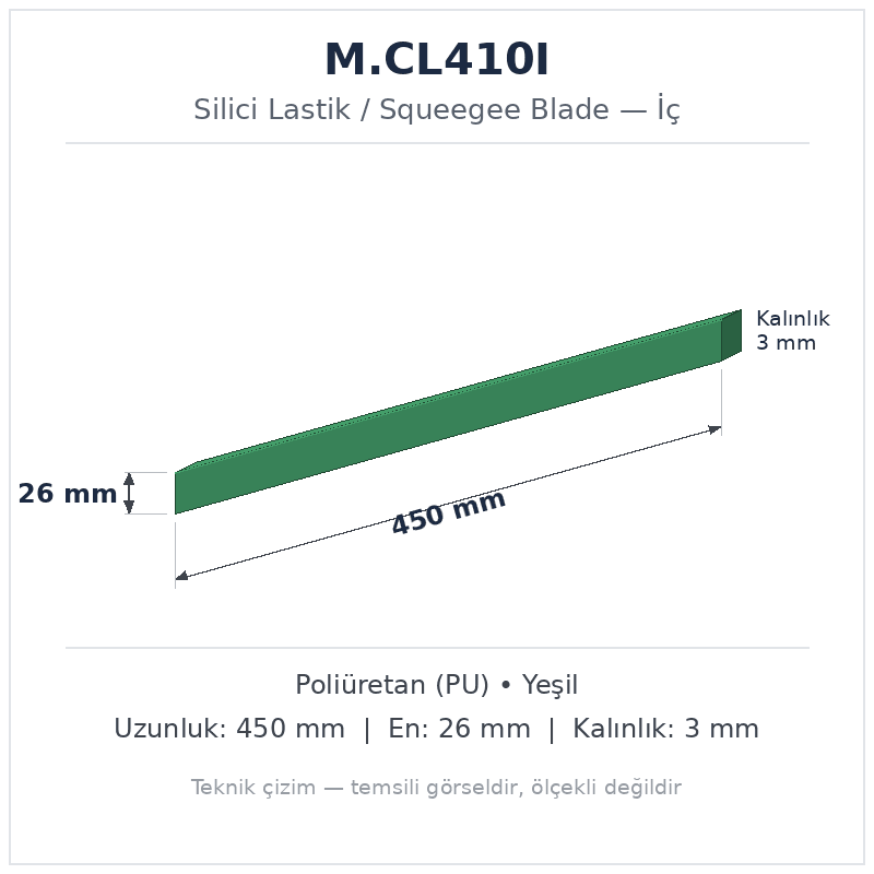 Silici Lastik M.CL410I