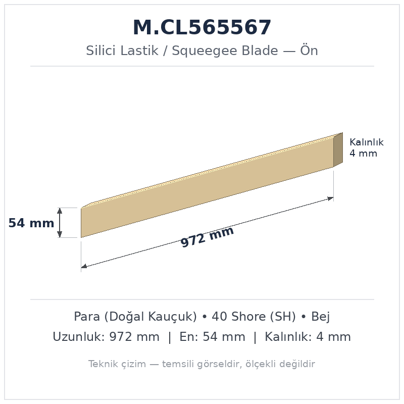 Silici Lastik M.CL565567