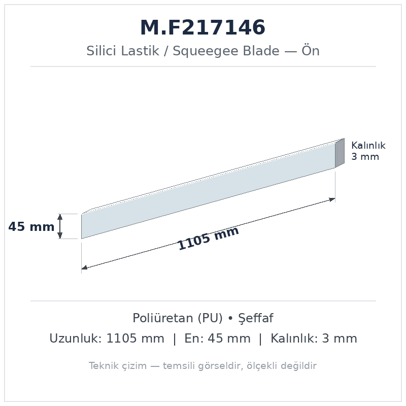 Silici Lastik M.F217146