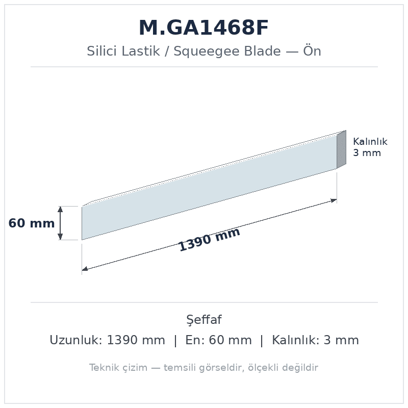 Silici Lastik M.GA1468F