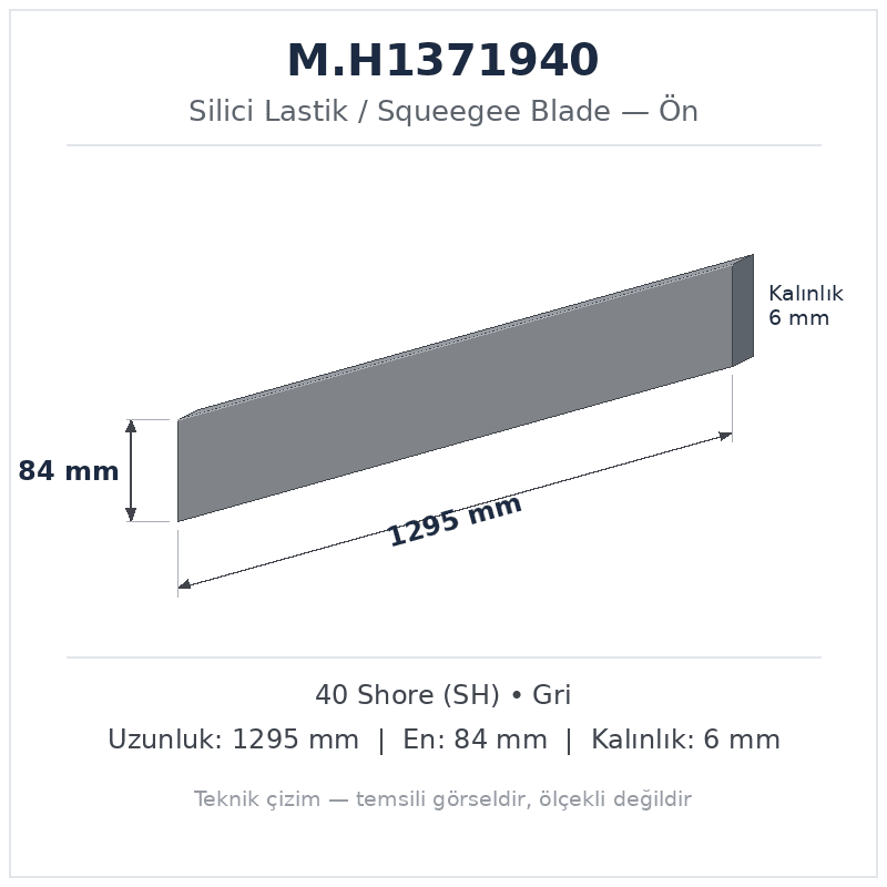 Silici Lastik M.H1371940