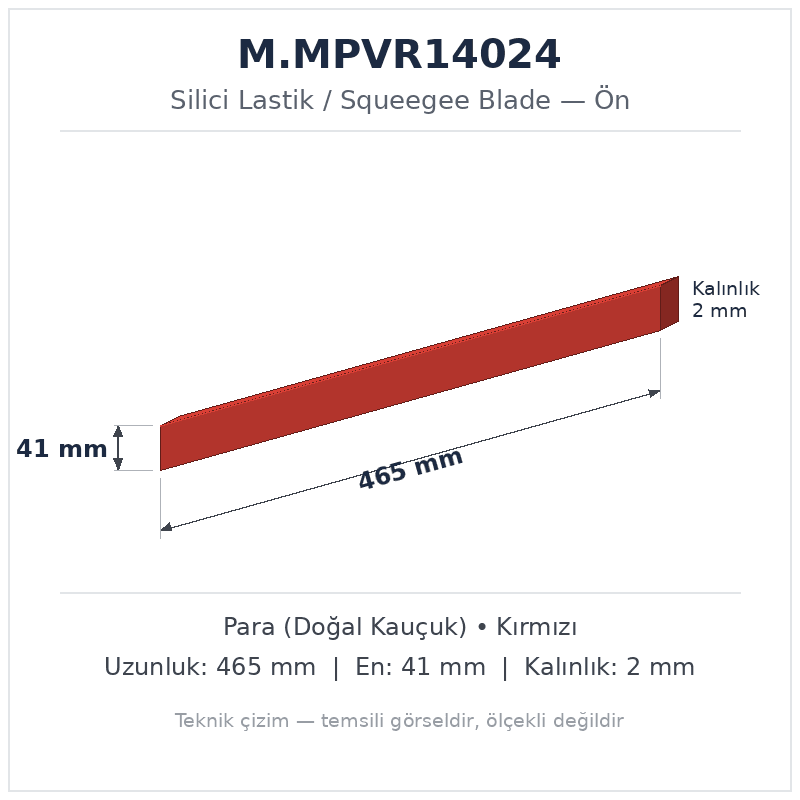 Silici Lastik M.MPVR14024