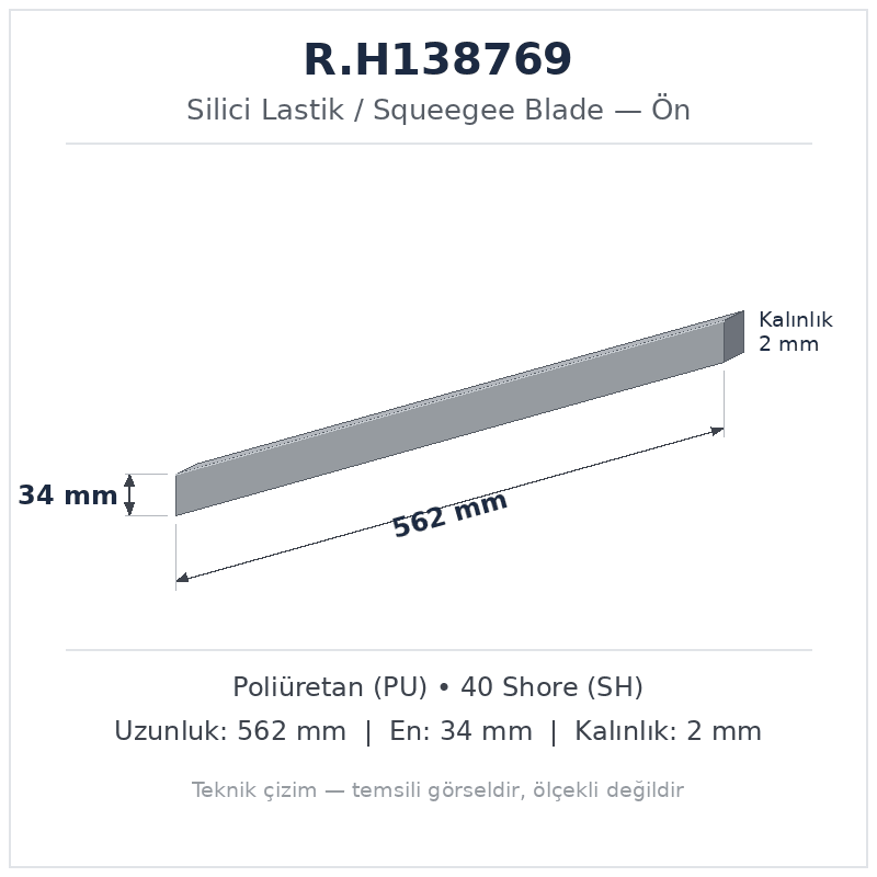 Silici Lastik R.H138769