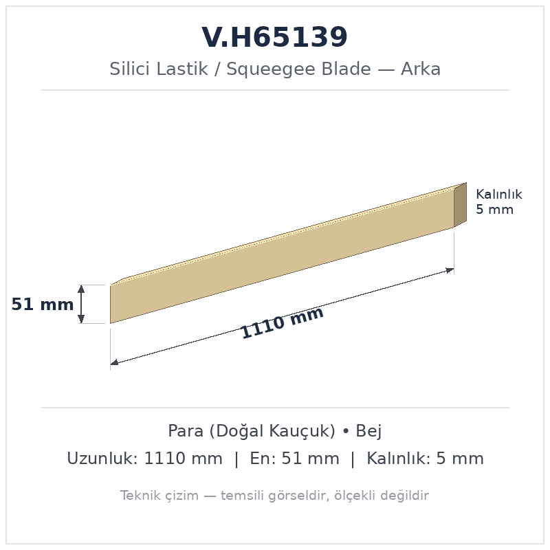 Silici Lastik V.H65139